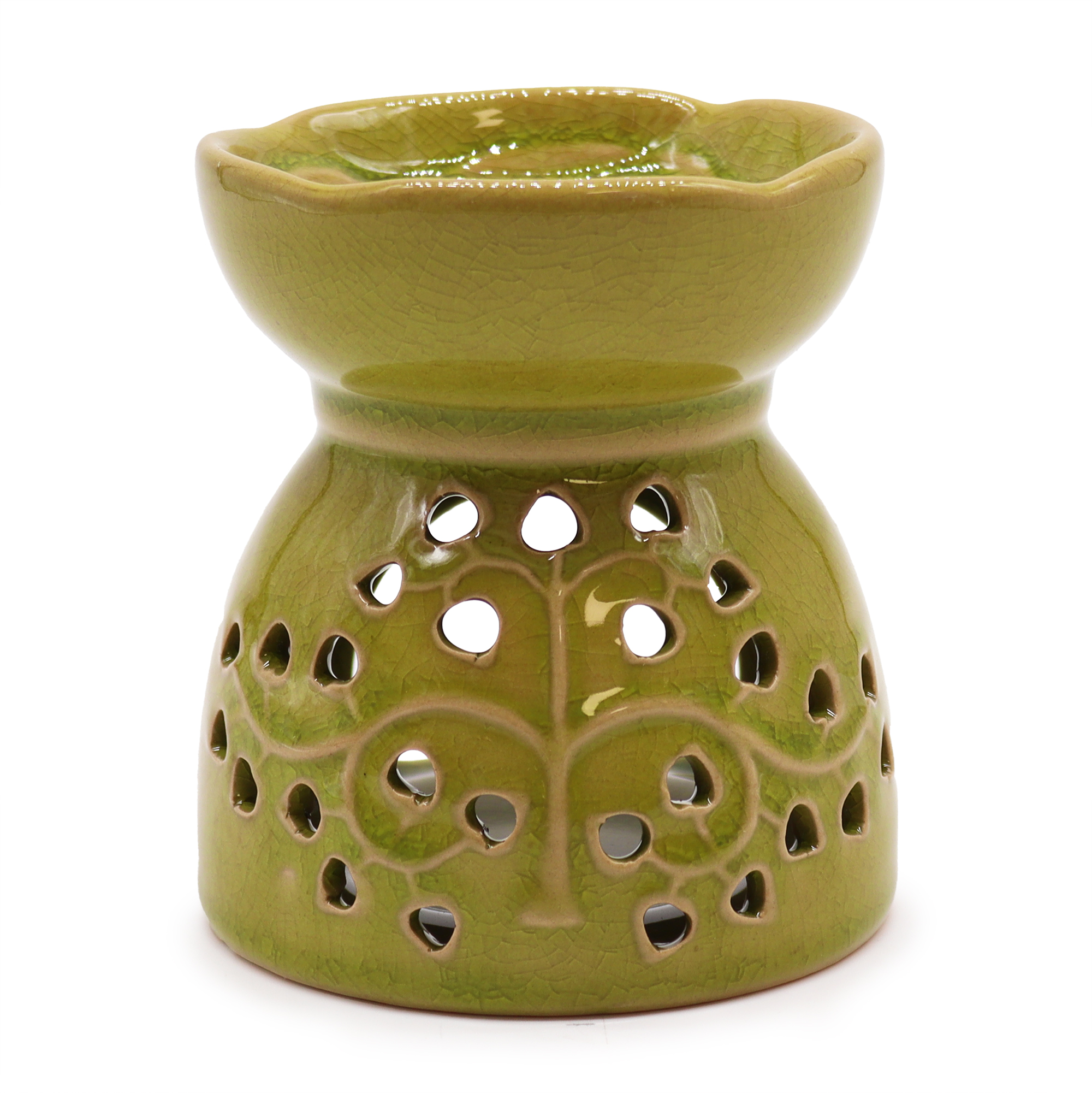 Tree Of Life Oil Burner – Lime – Rezenevate